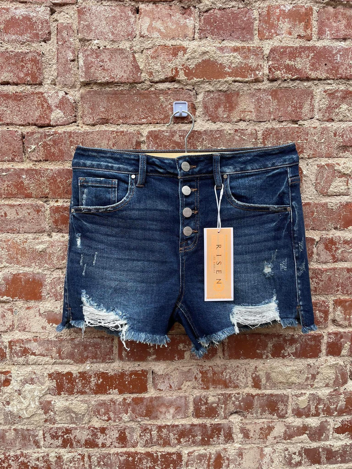 Risen 4 Button Shorts