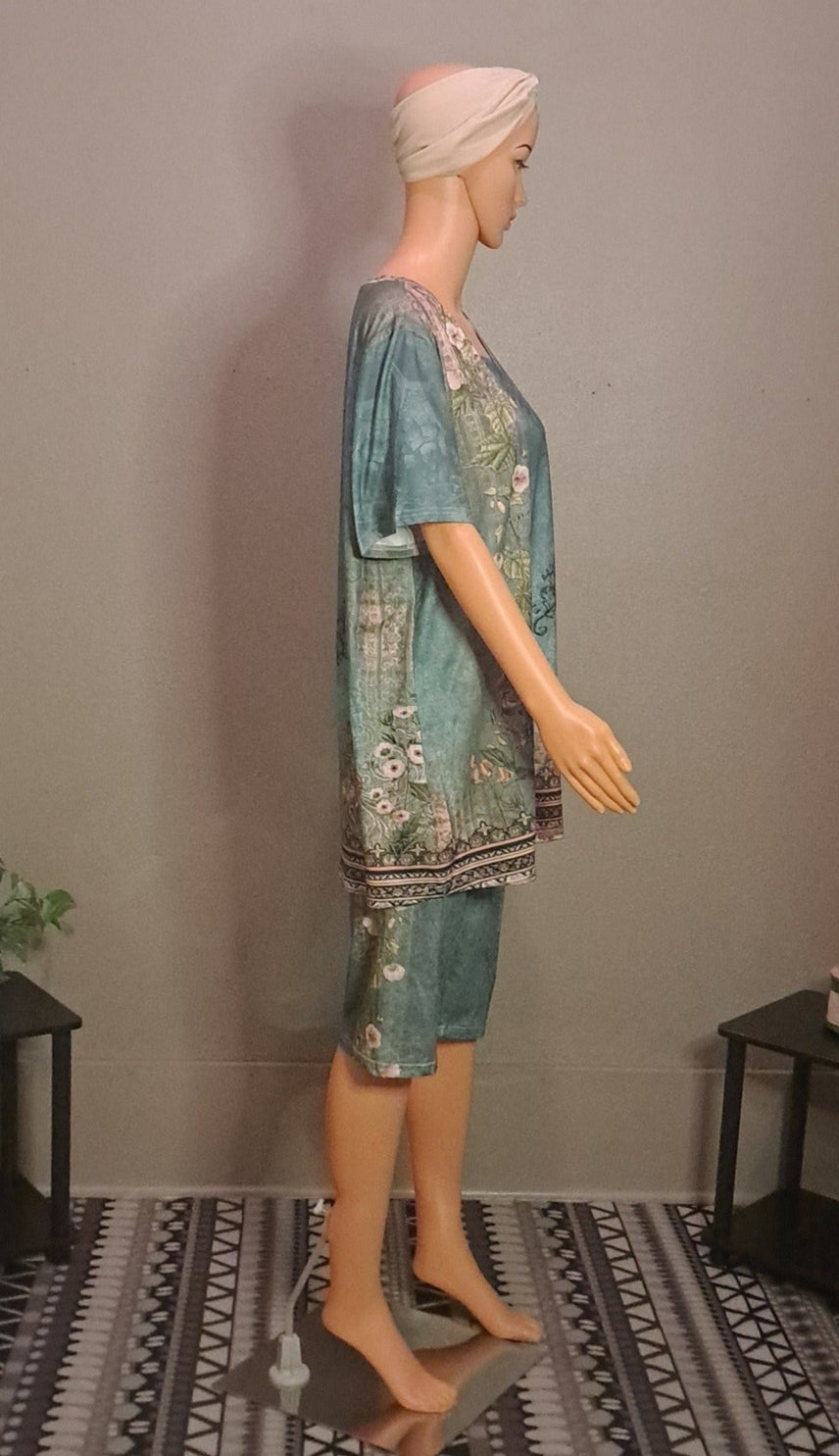 XXL 2 Piece Floral Lounge Set