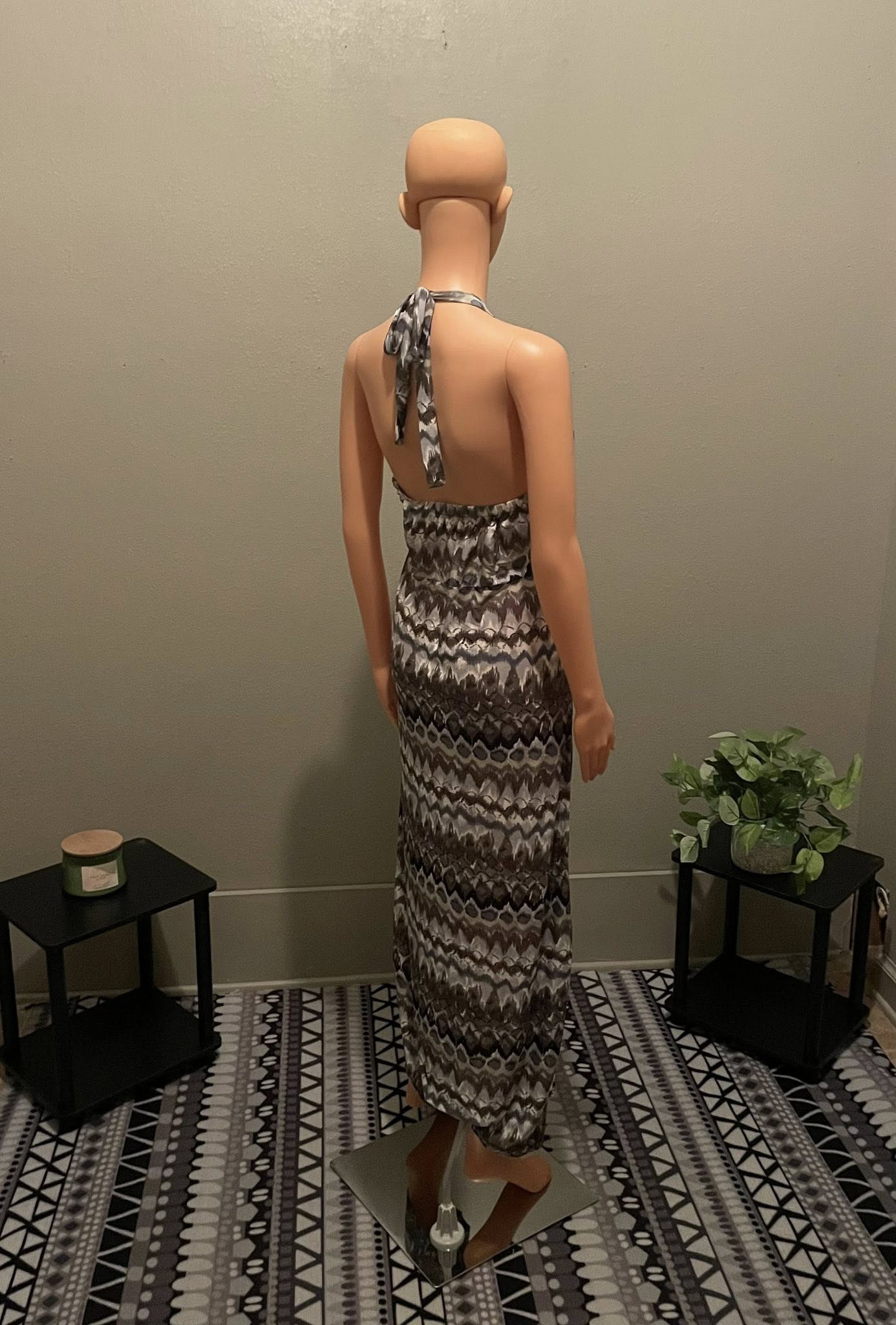 XL Neutral Vibe Maxi Dress