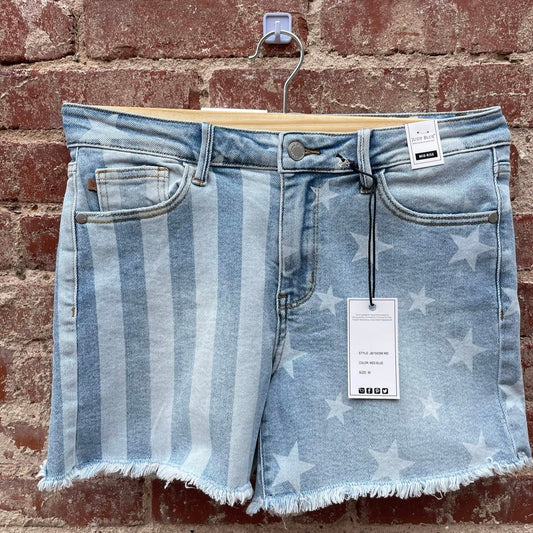Judy Blue Stars and Stripes Shorts